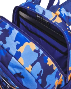 Under Armour Hustle Sport Backpack -Basketball Style Shop 1364181 457 BauhausBlBauhausBlWht DET alt1