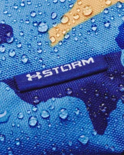 Under Armour Hustle Sport Backpack -Basketball Style Shop 1364181 457 BauhausBlBauhausBlWht DET alt3