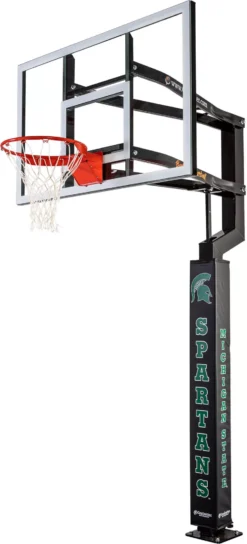 Goalsetter Michigan State Spartans Basketball Pole Pad