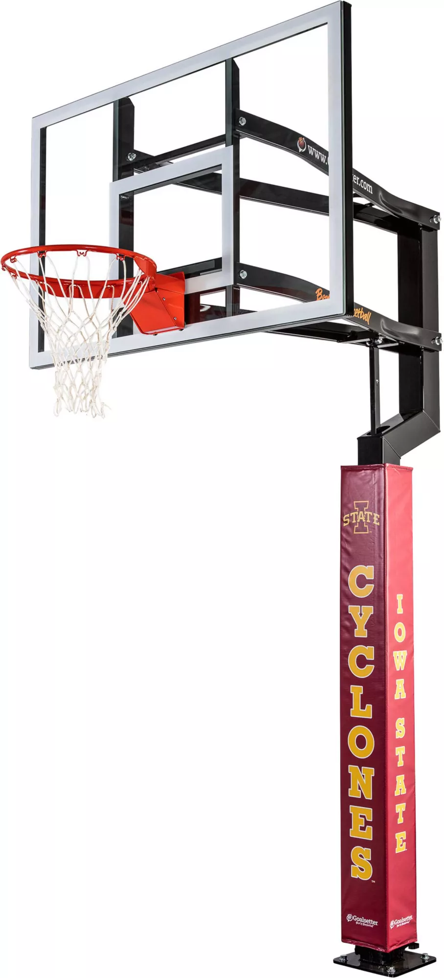 Goalsetter Iowa State Cyclones Basketball Pole Pad 1 Goalsetter Iowa State Cyclones Basketball Pole Pad