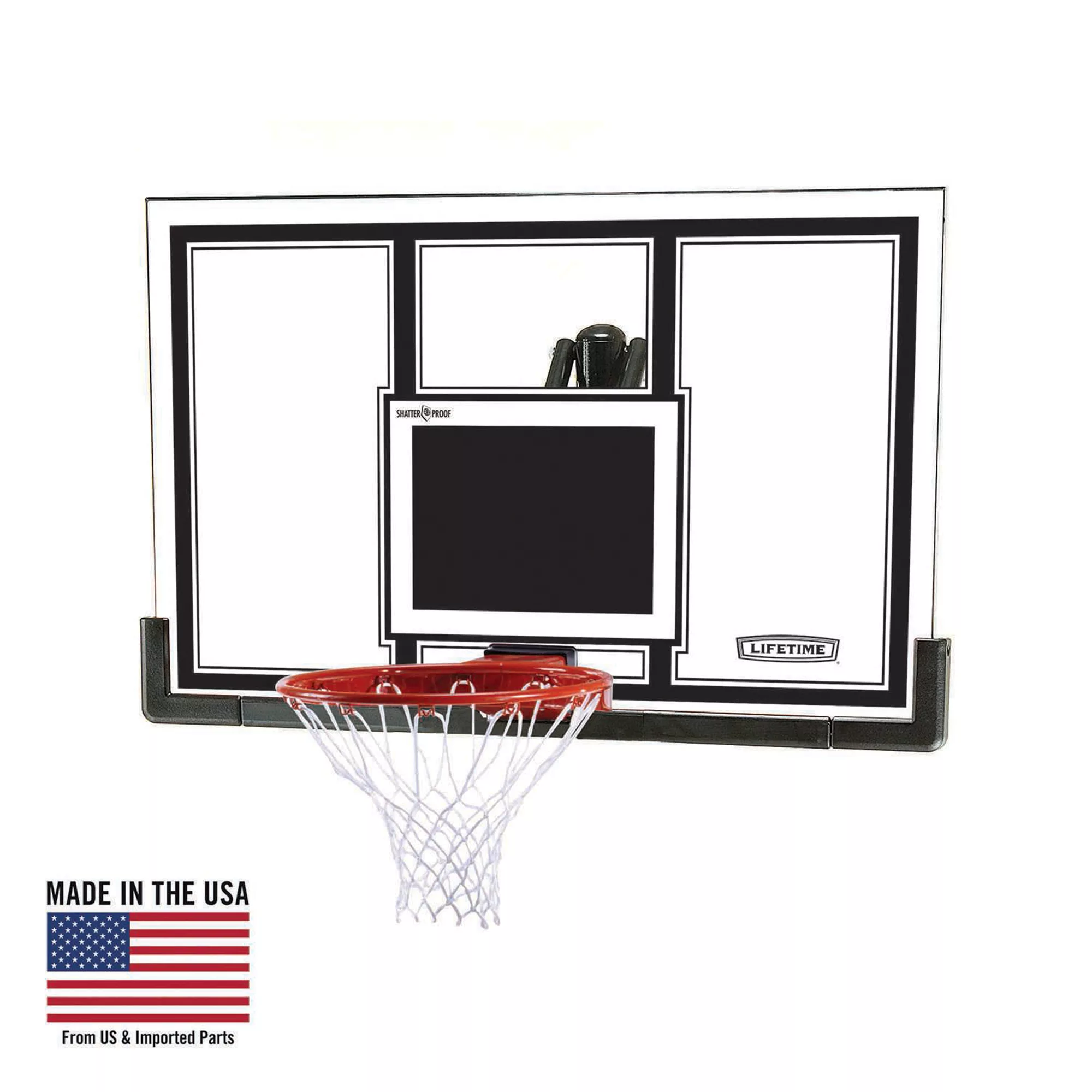 Lifetime 54” Backboard And Rim Combo 1 Lifetime 54” Backboard And Rim Combo