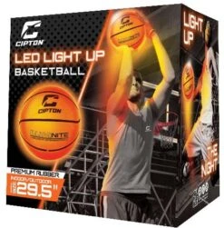 Cipton Light-Up LED Indoor/Outdoor Rubber Basketball -Basketball Style Shop 2 Lifestyle 28a29 CPTN1002