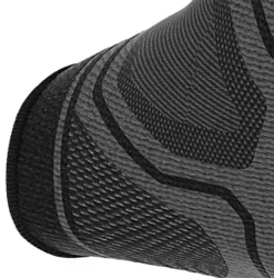 Shock Doctor Compression Knit Ankle Sleeve 10 Shock Doctor Compression Knit Ankle Sleeve -Basketball Style Shop 2040 0701 32 GreyBlack DET alt2