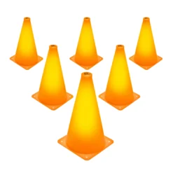 Cipton Light-Up LED Agility Cones - 6 Pack