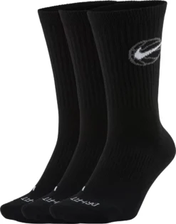 Nike Everyday Crew Basketball Socks - 3 Pack