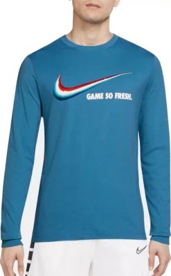 Nike Men's “Game So Fresh” Basketball Long Sleeve T-Shirt