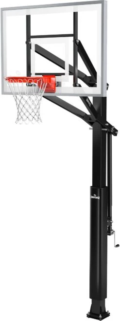 Spalding 72" Tempered Glass 888 Series In-Ground Basketball Hoop