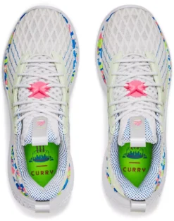 Under Armour Curry 10 Basketball Shoes 8 Under Armour Curry 10 Basketball Shoes -Basketball Style Shop 3026271 100 WhiteBlueSilver TOP