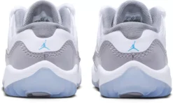 Air Jordan 11 Low Retro Toddler Basketball Shoes -Basketball Style Shop 505836 140 GreyBlueWhite BCK