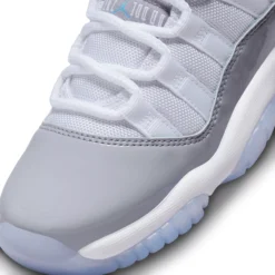 Air Jordan 11 Low Retro Kids' Grade School Basketball Shoes 14 Air Jordan 11 Low Retro Kids' Grade School Basketball Shoes -Basketball Style Shop 528896 140 GreyBlueWhite DET