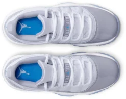 Air Jordan 11 Low Retro Kids' Grade School Basketball Shoes 11 Air Jordan 11 Low Retro Kids' Grade School Basketball Shoes -Basketball Style Shop 528896 140 GreyBlueWhite TOP