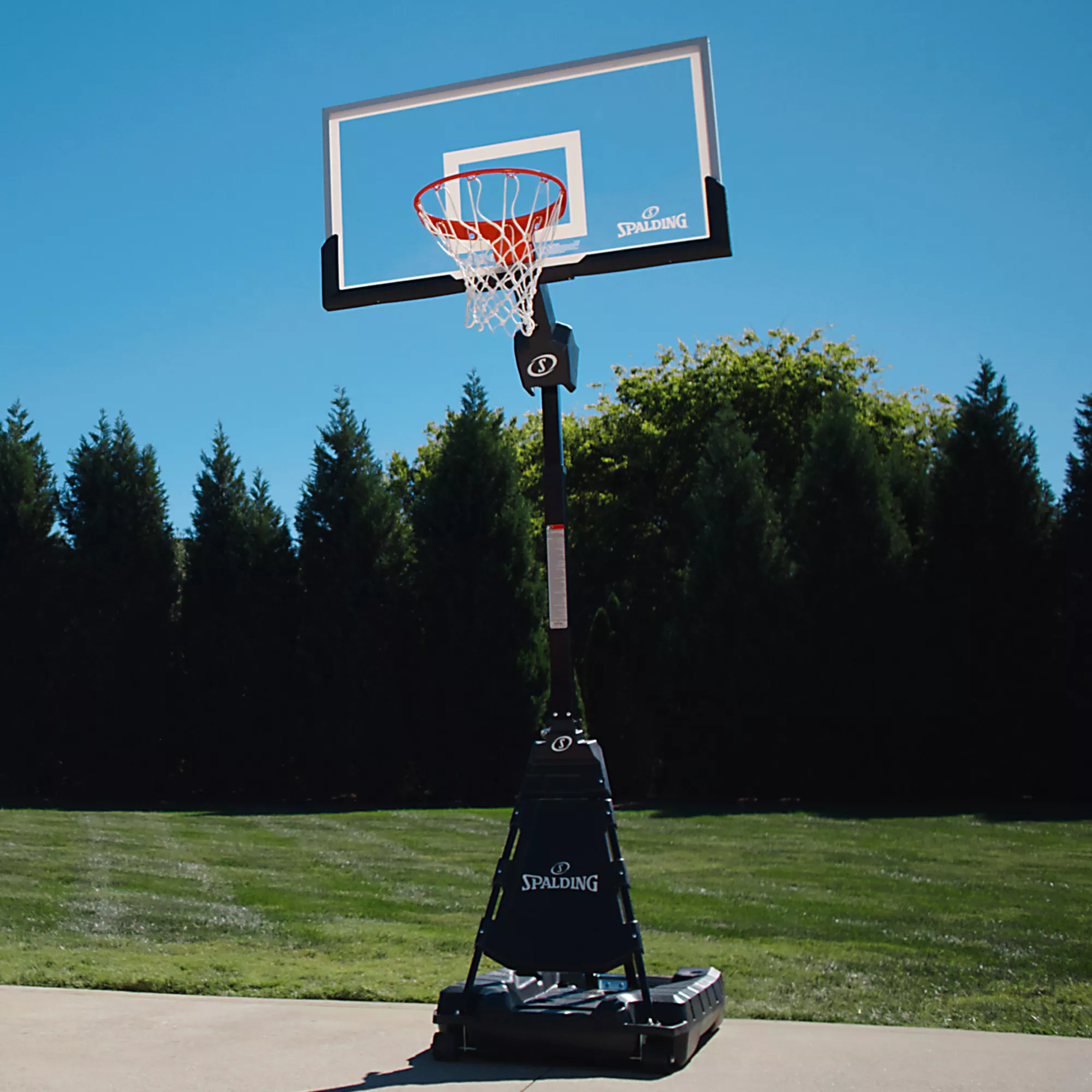 Spalding 54" Momentous EZ Assembly Basketball Hoop 8 Spalding 54" Momentous EZ Assembly Basketball Hoop - Image 8