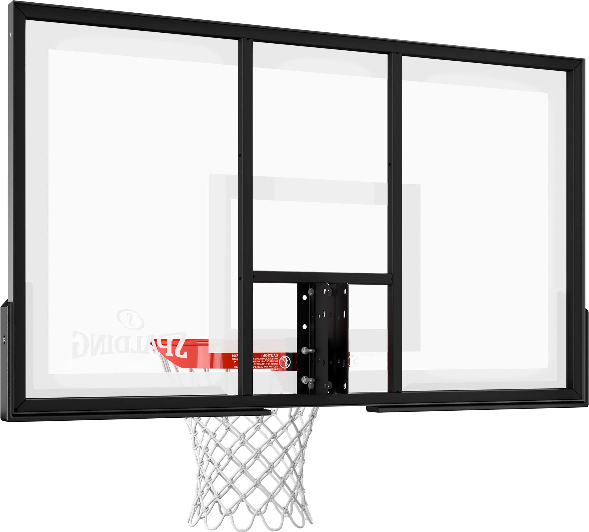 Spalding 54'' Acrylic Basketball Backboard & Rim Combo Hoop 4 Spalding 54'' Acrylic Basketball Backboard & Rim Combo Hoop - Image 4