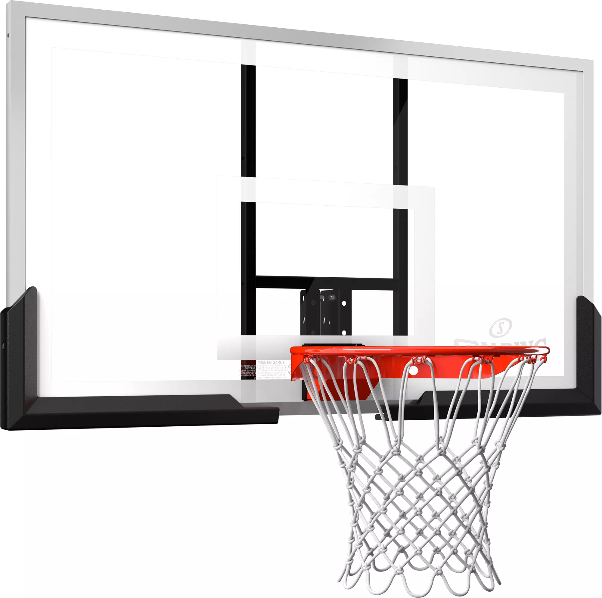 Spalding 54'' Acrylic Basketball Backboard & Rim Combo Hoop 3 Spalding 54'' Acrylic Basketball Backboard & Rim Combo Hoop - Image 3