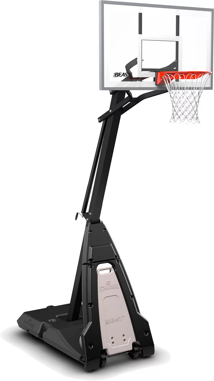 Spalding The Beast 54" Tempered Glass Portable Basketball Hoop 3 Spalding The Beast 54" Tempered Glass Portable Basketball Hoop - Image 3