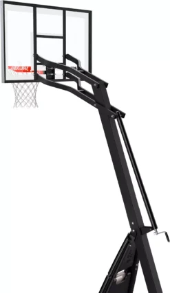 Spalding The Beast 54" Tempered Glass Portable Basketball Hoop 10 Spalding The Beast 54" Tempered Glass Portable Basketball Hoop -Basketball Style Shop 7B1454 NOCOLOR BCKL