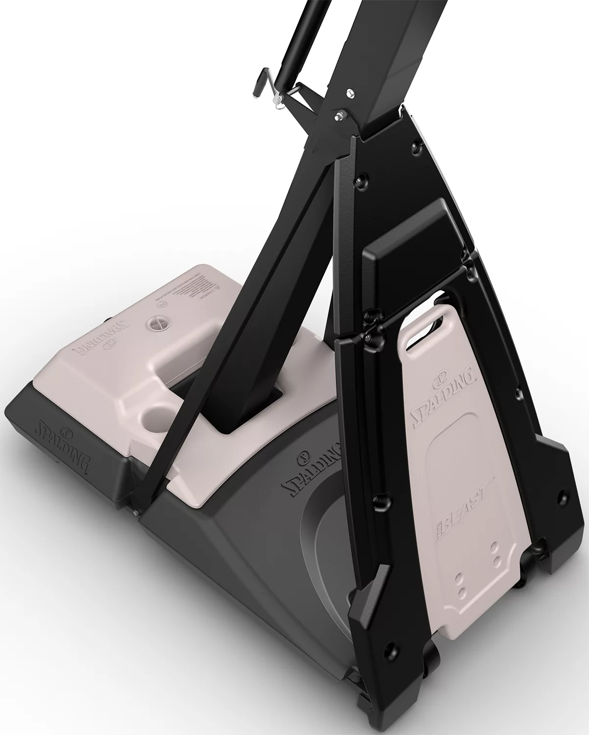 Spalding The Beast 60" Tempered Glass Portable Basketball Hoop 5 Spalding The Beast 60" Tempered Glass Portable Basketball Hoop - Image 5