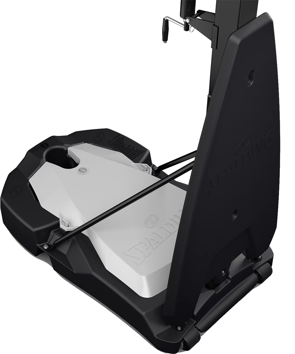 Spalding Ultimate Hybrid 54" Tempered Glass Portable Basketball Hoop 7 Spalding Ultimate Hybrid 54" Tempered Glass Portable Basketball Hoop - Image 7