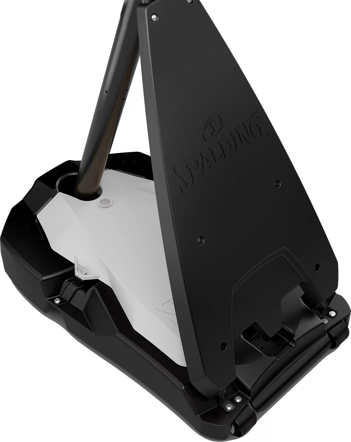 Spalding Ultimate Hybrid 54" Performance Acrylic Portable Basketball Hoop 3 Spalding Ultimate Hybrid 54" Performance Acrylic Portable Basketball Hoop - Image 3