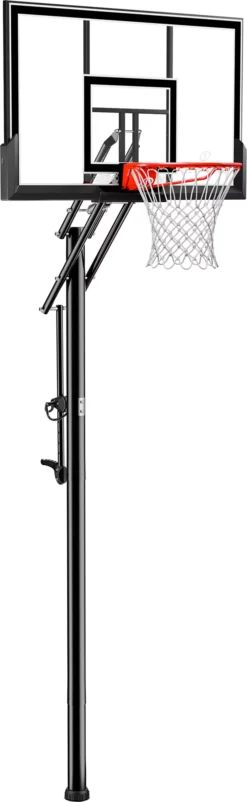 Spalding 50" Performance Acrylic Exactaheight In-Ground Basketball Hoop -Basketball Style Shop 881355 NOCOLOR FRTR