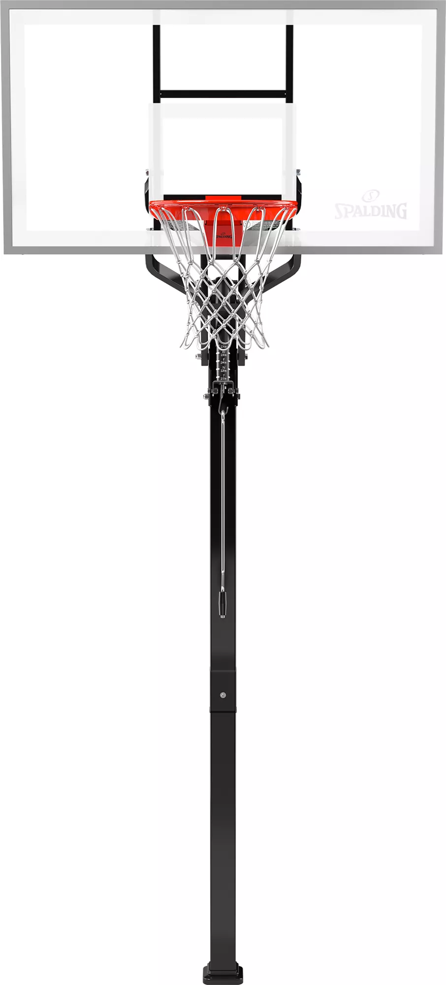 Spalding 60" Tempered Glass U-Turn In-Ground Basketball Hoop 2 Spalding 60" Tempered Glass U-Turn In-Ground Basketball Hoop - Image 2