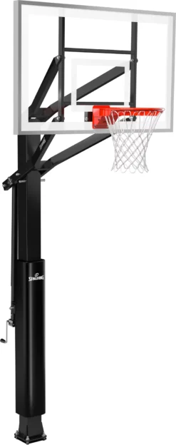 Spalding 60" Tempered Glass 888 Series In-Ground Basketball Hoop 10 Spalding 60" Tempered Glass 888 Series In-Ground Basketball Hoop -Basketball Style Shop 888160 NOCOLOR FRTR