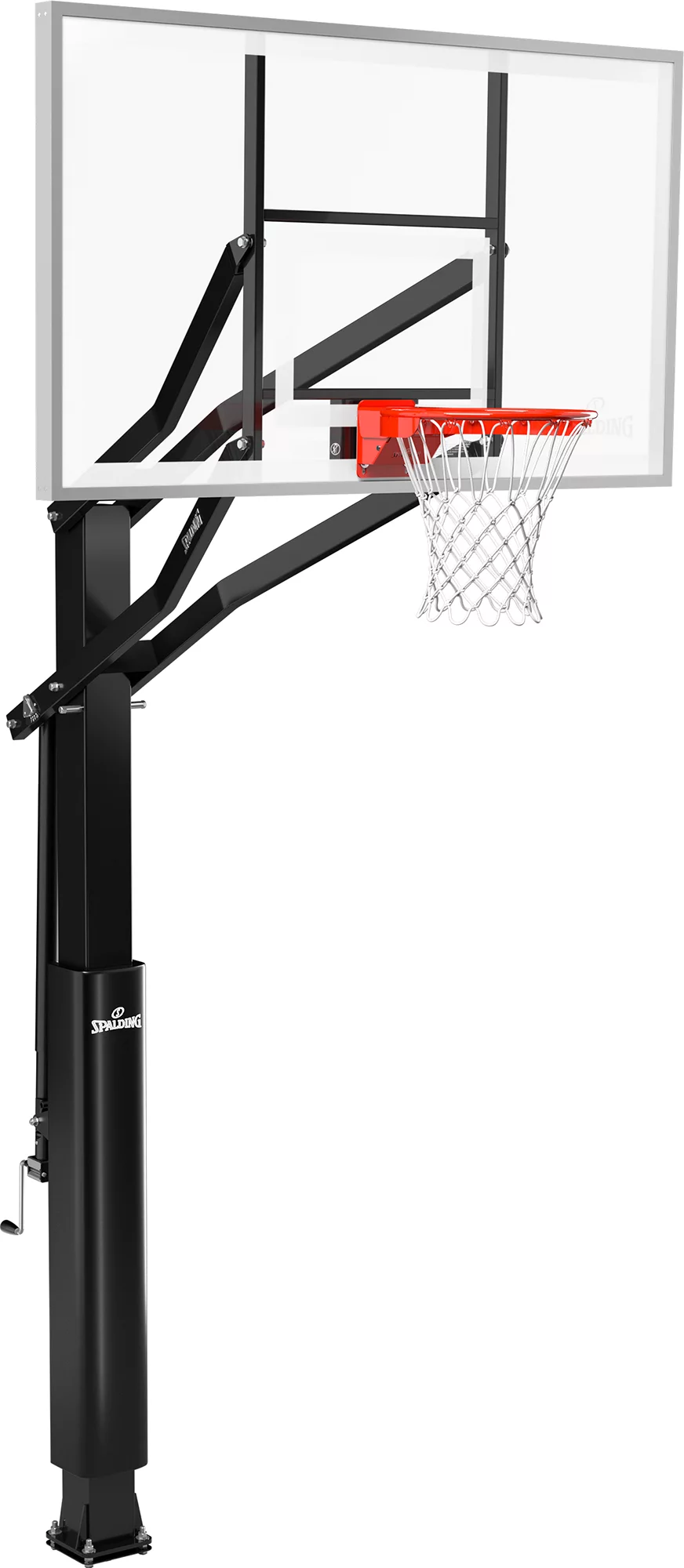 Spalding 72" Tempered Glass 888 Series In-Ground Basketball Hoop 3 Spalding 72" Tempered Glass 888 Series In-Ground Basketball Hoop - Image 3