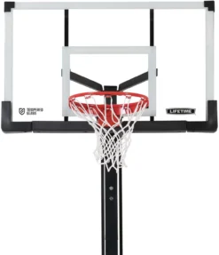Lifetime 54" Mammoth Tempered Glass Portable Basketball Hoop -Basketball Style Shop 90734 NOCOLOR FRT alt1