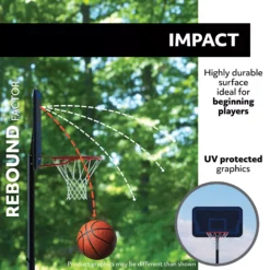 Lifetime 32'' Rookie Youth Portable Basketball System -Basketball Style Shop 90824Z NOCOLOR DET