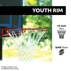 Lifetime 32'' Rookie Youth Portable Basketball System -Basketball Style Shop 90824Z NOCOLOR DET alt1