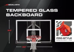 Goaliath 50” Warrior In-Ground Basketball Hoop -Basketball Style Shop B2257W NOCOLOR DET alt1