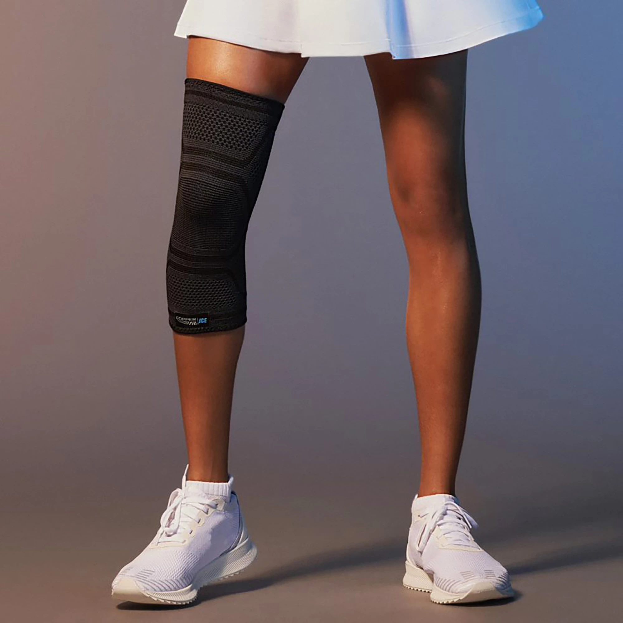 Copper Fit ICE Compression Knee Sleeve 8 Copper Fit ICE Compression Knee Sleeve - Image 8