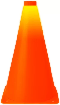 Cipton Light-Up LED Agility Cones - 6 Pack -Basketball Style Shop CPTN2001 Orange FRT