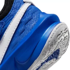 Nike Kids' Preschool Team Hustle D 10 Basketball Shoes -Basketball Style Shop CW6736 010 BlackWhiteBlue DET alt1