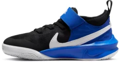 Nike Kids' Preschool Team Hustle D 10 Basketball Shoes -Basketball Style Shop CW6736 010 BlackWhiteBlue INS