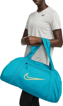 Nike Gym Club Training Duffel Bag -Basketball Style Shop DA1746 367 BrightSprucePeachCream MODSDE