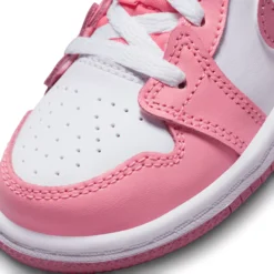 Jordan Toddler Air Jordan 1 Mid Basketball Shoes -Basketball Style Shop DQ8425 616 CoralWhite DET