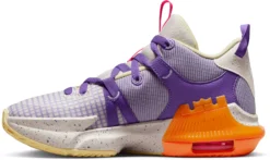 Nike Kids' Grade School Lebron Witness 7 Basketball Shoes 10 Nike Kids' Grade School Lebron Witness 7 Basketball Shoes -Basketball Style Shop DQ8650 101 LightBrownBlue INS