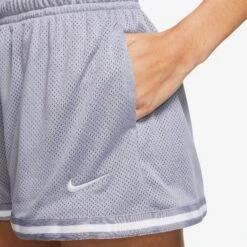 Nike Women's Sportswear Essentials Mesh Mid-Rise Shorts -Basketball Style Shop DV7966SU23 DV7966519 IndigoHaze MODDET