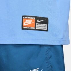 Nike Men's Max 90 Basketball T-Shirt -Basketball Style Shop DV9630 412 UniversityBlue MODDET alt1