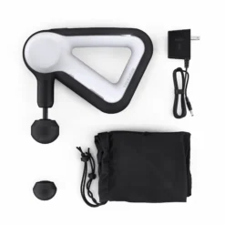 Theragun Liv Essential Percussive Therapy Massager -Basketball Style Shop LIV PKG US BlackWhite DET alt5