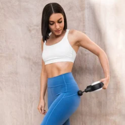 Theragun Liv Essential Percussive Therapy Massager -Basketball Style Shop LIV PKG US BlackWhite DET alt8