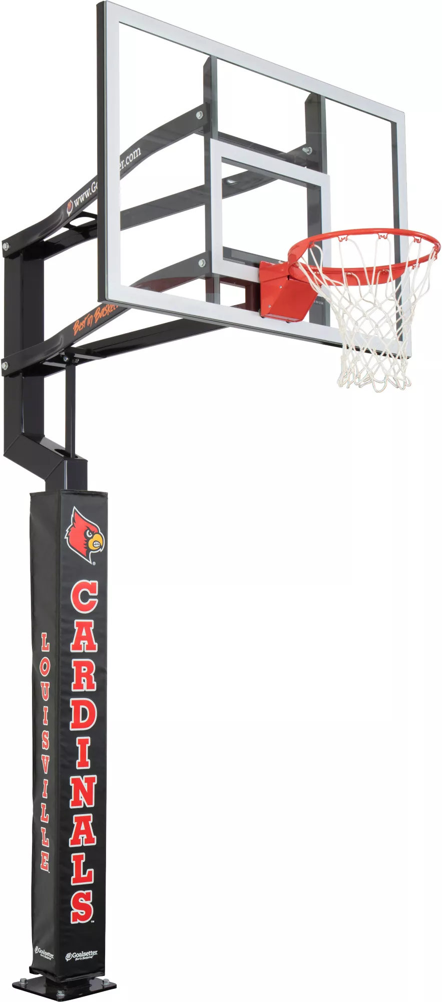 Goalsetter Louisville Cardinals Basketball Pole Pad 2 Goalsetter Louisville Cardinals Basketball Pole Pad - Image 2