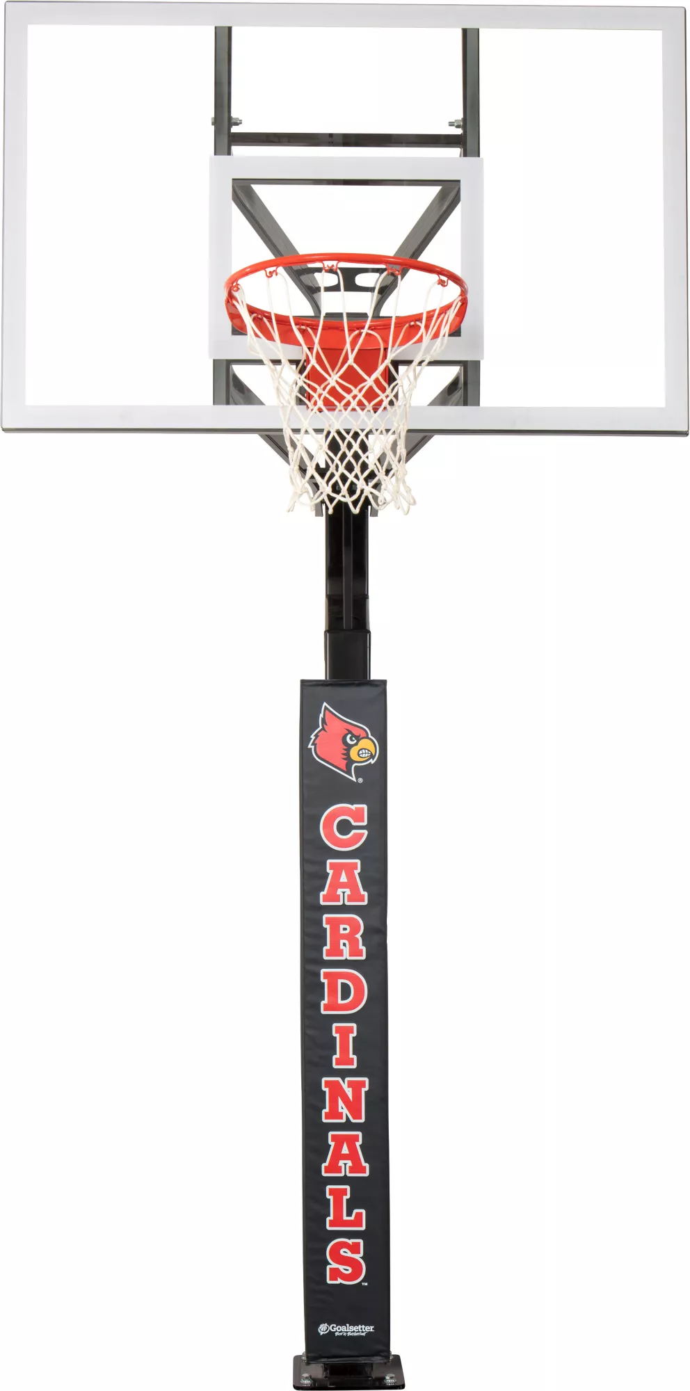 Goalsetter Louisville Cardinals Basketball Pole Pad 3 Goalsetter Louisville Cardinals Basketball Pole Pad - Image 3