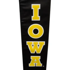 Goalsetter Iowa Hawkeyes Basketball Pole Pad -Basketball Style Shop PC824IA Black FRT alt1
