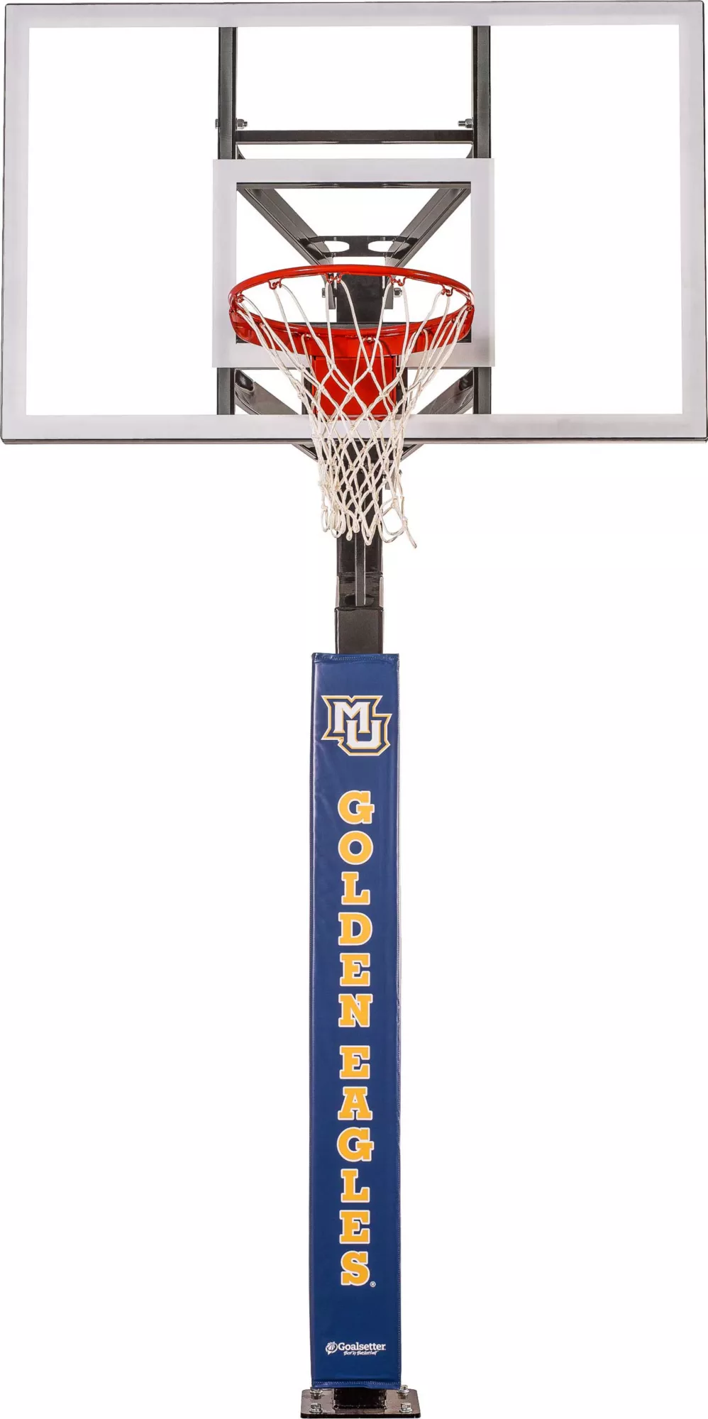 Goalsetter Marquette Golden Eagles Basketball Pole Pad 2 Goalsetter Marquette Golden Eagles Basketball Pole Pad - Image 2