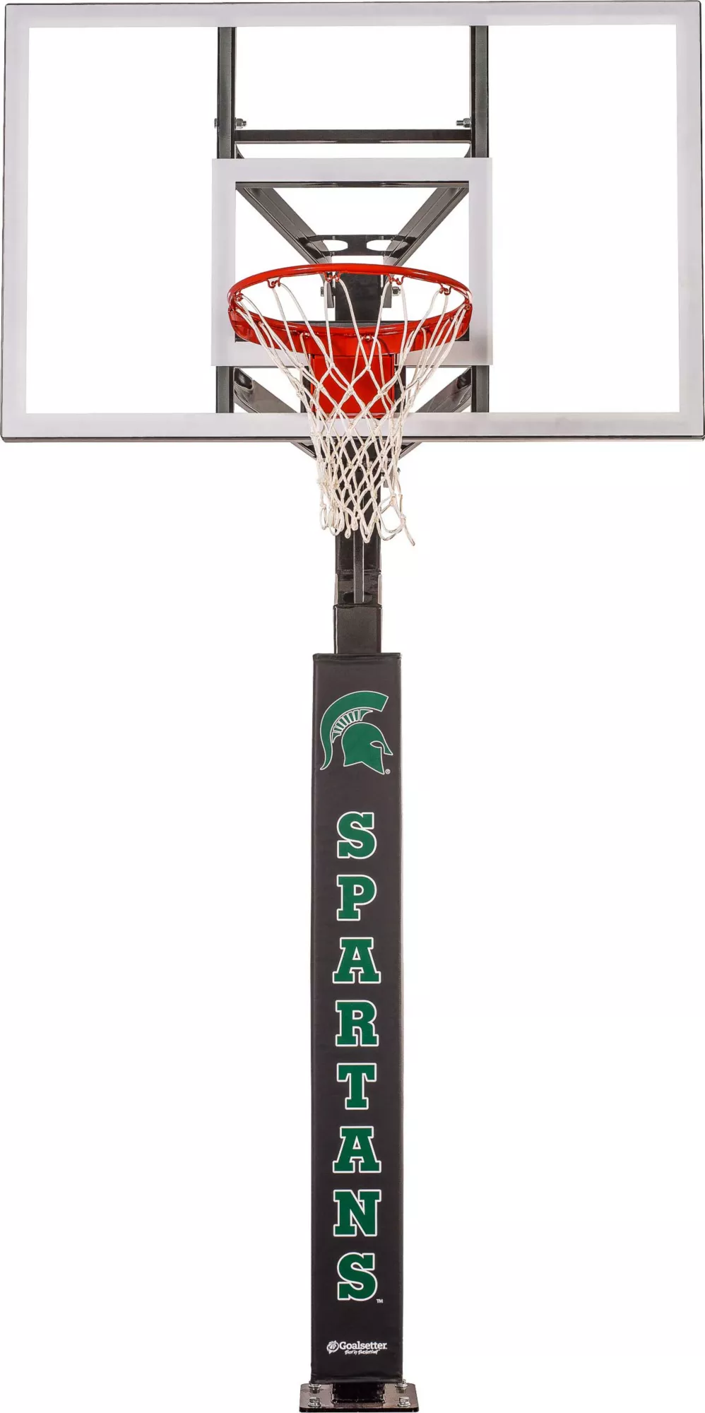 Goalsetter Michigan State Spartans Basketball Pole Pad 2 Goalsetter Michigan State Spartans Basketball Pole Pad - Image 2