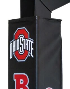 Goalsetter Ohio State Buckeyes Basketball Pole Pad 7 Goalsetter Ohio State Buckeyes Basketball Pole Pad -Basketball Style Shop PC824OHS 1 Black DET alt1