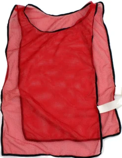 PRIMED Red Pinnies – 6 Pack -Basketball Style Shop PRD00804 NOCOLOR FRT