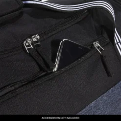 Adidas Squad V Duffel Bag -Basketball Style Shop SQUADVDUFF 5152844 BlackJerseyBlack DET